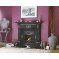 Fern cast iron fireplace